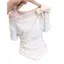 Áo thun ngắn tay khâu ren kiểu Pháp Áo thun ngắn tay cổ áo kiểu dáng nữ dáng ôm hơn Niche Fashion Commuter All-Match Top