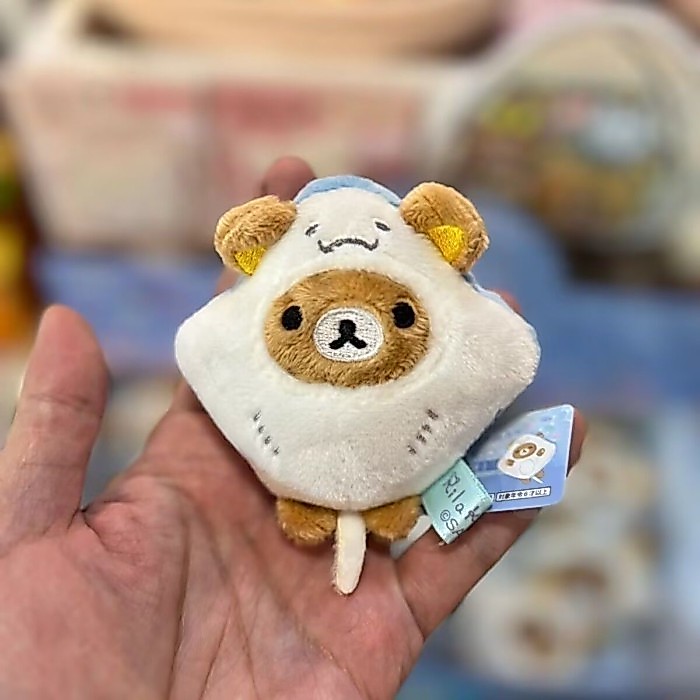 Nhật Bản Rilakkuma Mặt Dây Dương Series Anh Trai Gấu Gấu Em Gái Gấu Anh Bạch Tuộc Quỷ Cá Gấu N