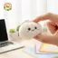 CANAMEK Bánh Bao Sang Trọng Móc Khóa 1 Chiếc Mô Phỏng Mini Mặt Dây Chuyền Nhồi Bông Dễ Thương Trang Trí Cho Bapa Quà Tặng CSF