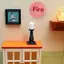 MJnmc 4 Búp Bê Trang Trí Nhà Nến Mini Có Đế Mô Phỏng Candlesti Mẫu 1 / 12 Nhà Búp Bê Thu Nhỏ Phụ Kiện Mới