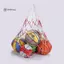 < WHPHous-t > Túi lưới đựng bóng Nylon hạng nặng Dây chắc chắn thoáng khí cho bóng rổ Huấn luyện bóng đá Sử dụng hàng ngày Đẹp