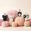 Spike Price Plain Beauty Mềm Mại Dễ Thương Mèo Sang Trọng Quyến Rũ Sáng Tạo Đức Xoăn Mèo Móc Khóa Mặt Dây Chuyền Dễ Thương Quà Tặng- * - *
