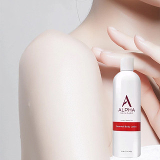 Alpha AHA Skincare Duo Set Exfoliating Body Wash 354ml + Renewal Body Lotion 340g
