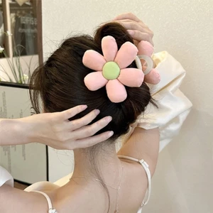 Treeling Thời Trang Vuốt Tóc Kẹp Chất Liệu Hoa Kẹp Tóc Thoải Mái Phụ Kiện Dễ Thương Cho Những dịp Không Chính Thức Hoặc Trang Trọng