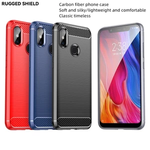 TPU Dễ Thương Cho Motorola Moto E5 Play E5 Cruise E5 Plus E5 Supra 2020 E6i E7 G7 Power G6 G7 Play G6 G7 Plus Vỏ Điện Thoại Sợi carbon Cổ Điển Nhẹ Vỏ Bảo Vệ Địa Chấn