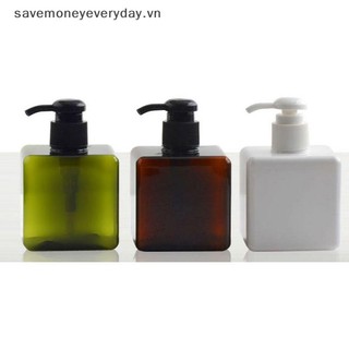 [savemoneyeveryday] Chai bơm nhựa rỗng Chai dầu gội dạng lỏng có thể đổ lại 250ml [vn]