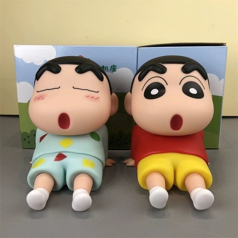 Đế máy tính bảng điện thoại đa năng Anime Crayon Shin-Chan - Giá đỡ máy tính để bàn cho búp bê mô hình hình hình lười biếng