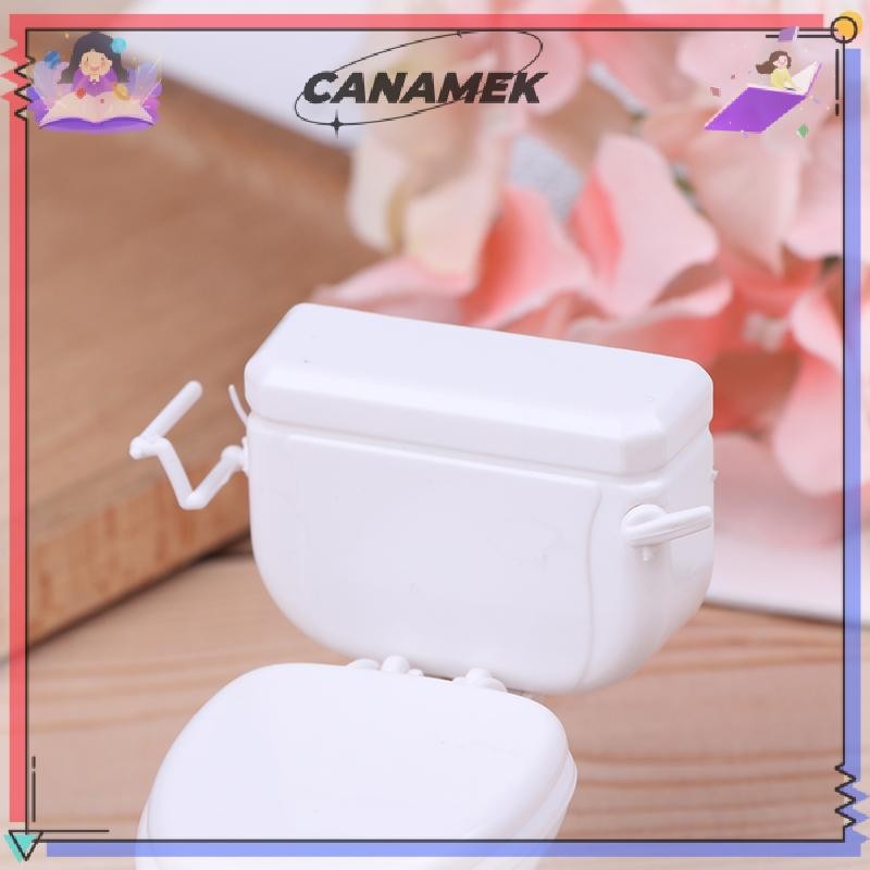 CANAMEK Nội Thất Nhà Búp Bê Vintage Phòng Tắm Vệ Sinh Đồ Chơi Thu Nhỏ Búp Bê Phụ Kiện CSF