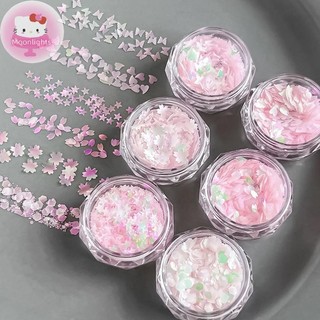 Moonlights Nail Art Sequins Không Đều Nàng Tiên Cá Kim Sa Lấp Lánh Mỹ Dày Mỏng Hỗn Hợp Ngôi Sao Kim Sa Lấp Lánh Trang Trí Móng Tay EN