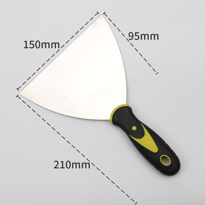M7 Dao xúc bột bả cạo sàn Inox không gỉ Dùng cho thi công sơn Hiệu ứng đủ Size Chắc Bền Đẹp MALAN