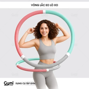 Vòng Lắc Eo Lò Xo Nâng Cấp Gập Gọn Cho Nữ 1.5kg - Lắc Êm, Không Rơi, Đàn Hồi Tốt, Cực Dễ Dùng - VongLacEo