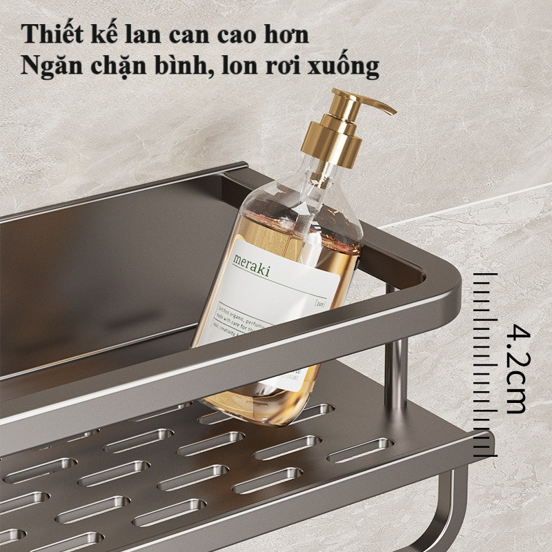 Giá đỡ phòng tắm đa chức năng Giá treo tường miễn phí Punch Kho báu nhỏ Tùy chọn đa chương trình
