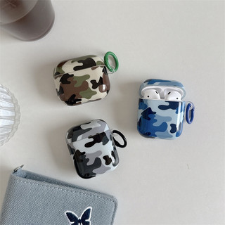 Ngụy trang cho AirPods 1 / 2 3 Pro Pro2 Pro3 Airpod4 Bộ tai nghe Vỏ bảo vệ Bluetooth không dây AirPods pro2 Pro3 3 4 Vỏ bảo vệ tai nghe