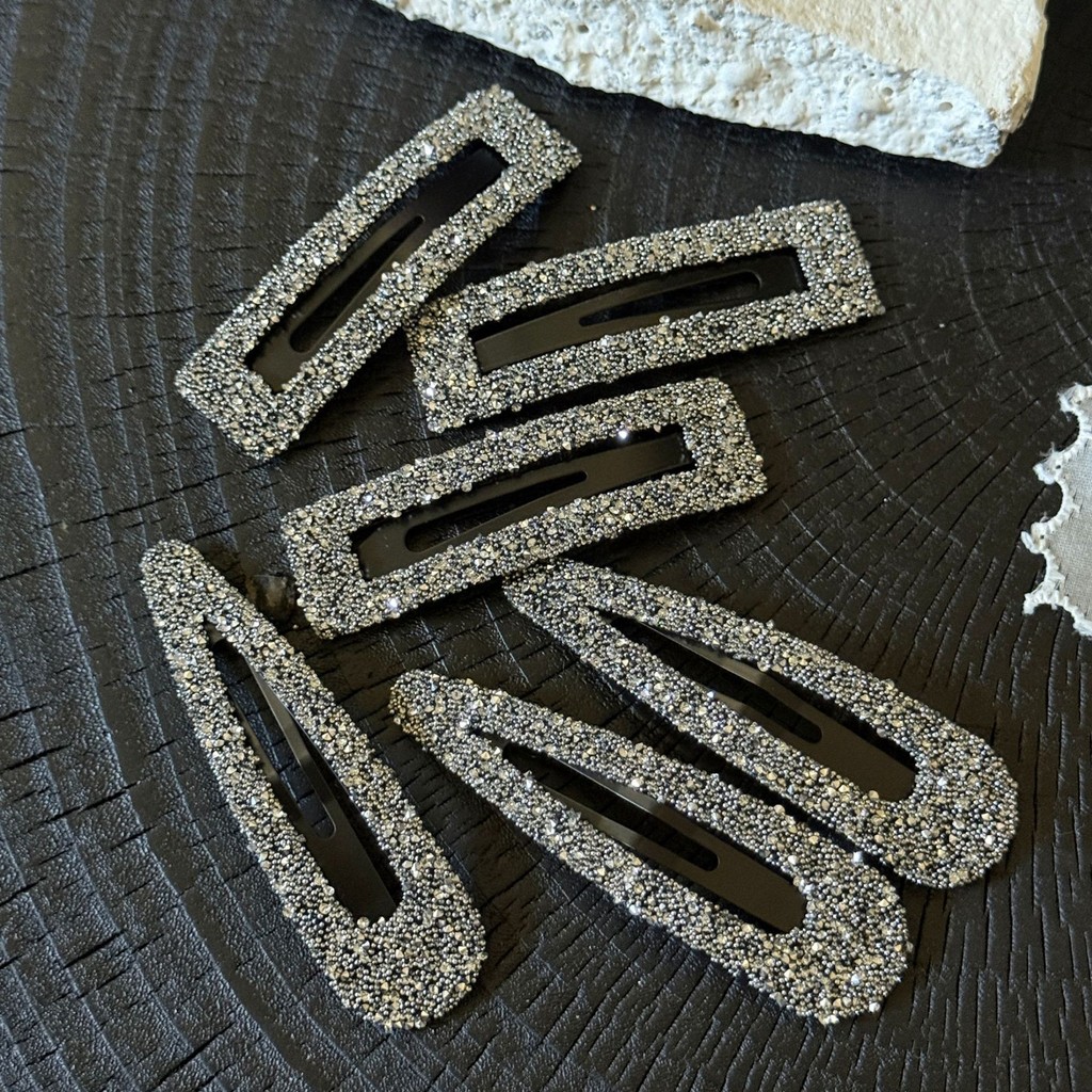 Kẹp Tóc Kim Cương Giả Sang Trọng Kẹp Tóc Nữ