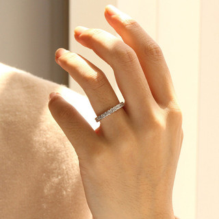 Nhẫn bạc S925 zircon đơn giản - Trang sức cưới nữ cao cấp