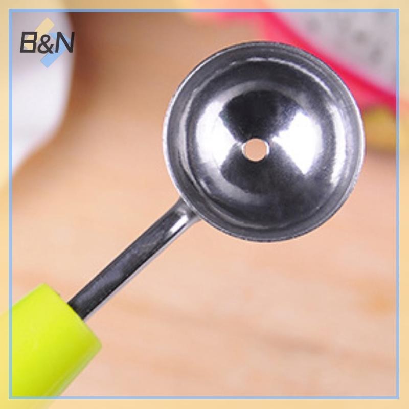 B & N Dưa Dưa Hấu Trái Cây Baller Khắc Kem Dưa Muỗng Khắc Thủ Công.