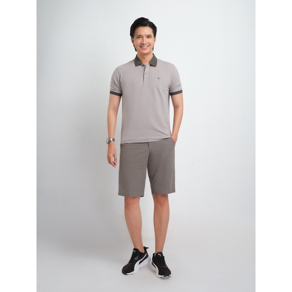 Quần Short Khaki VIETTIEN SMART CASUAL vải Cotton form REGULAR VT00000519