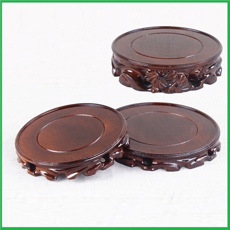 Đôn Tầu Bằng Gỗ Trắc Dùng Kê Ấm Chén Trà, Lư Hương, Chậu Cây Bonsai Với Nhiều Kích Thước