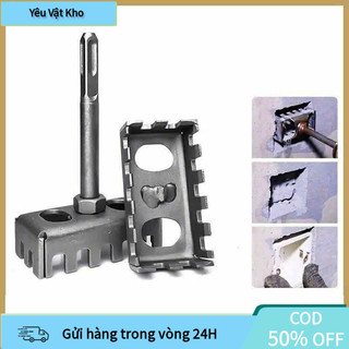 Mũi đục bằng thép chất lượng cao cho tuổi thọ sử dụng lâu dài và hiệu suất ổn định khi đục lỗ âm tường