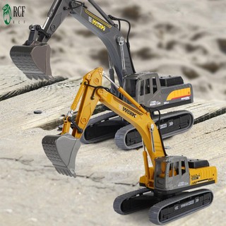 Mô phỏng Máy xúc Đồ chơi mô hình Xe giáo dục Đồ chơi nhận thức cho trẻ mới biết đi Quà tặng chơi trong nhà ngoài trời