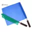 < WHPHous-t > Cờ trọng tài bóng đá Tay cầm chống gỉ bằng thép không gỉ chống nước cho các trận đấu bóng đá chính thức Dòng thẩm phán Sử dụng Đẹp