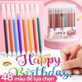 Bút Kim Tuyến Màu Sắc Rực Rỡ 36 Màu – Viết Chữ Đẹp, Đồ Dùng Học Sinh, Để Vẽ Tranh Bullet Journal