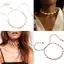 PNPIA- Boho Bãi Biển Bohemian Shell Choker Nelaces Dành Cho Nữ Cô Gái Thời Trang Mùa Hè Trang Sức Dây Xích Vỏ Mặt Dây Nelace
