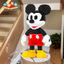 Tương Thích Cao Khối Xây Dựng Đồ Chơi Chuột Mickey Ni Chuột Giáo Dục Bé Trai Bé Gái Hạt Mini Lắp Ráp Xếp Hình Quà Tặng Buil
