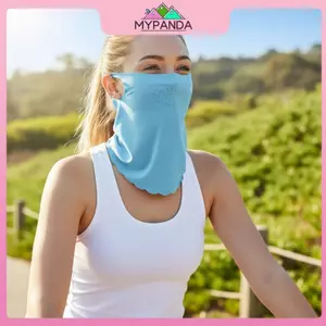 Mặt nạ MYPANDA Ice Silk Face và Ne Shield nhẹ và thoáng khí cho thể thao đi xe đạp ngoài trời.