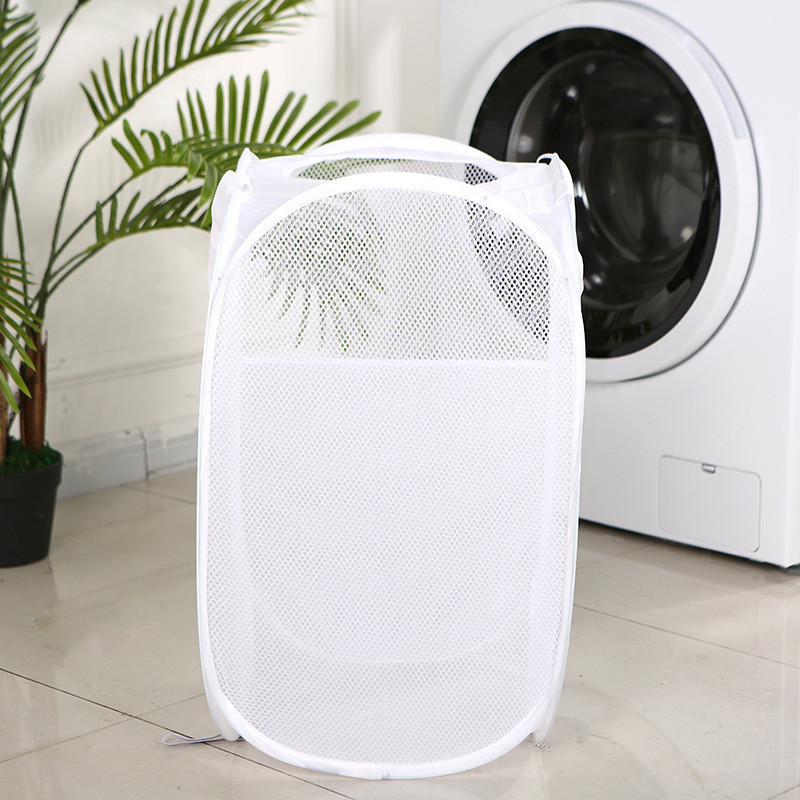 Giỏ đựng đồ giặt có thể gập lại, Giỏ đựng quần áo bẩn, Giỏ quần áo bẩn Dung tích lớn
