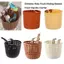 Hộp đựng tay cầm phía trước bằng nhựa, Giỏ cưỡi ngựa phía trước dễ thương bằng nhựa, Giỏ xe đạp trẻ em 5 kiểu dệt cổ điển