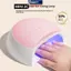 Máy Sấy Móng Tay Mini MAKY 60W Đèn LED Di Động UV Làm Móng Tay Sử Dụng Tại Nhà Đèn Móng Tay Với 2 Chế Độ Thời Gian Để Sấy Sơn Bóng Bằng Cáp USB VN