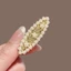 MAUROPOLI Ánh Sáng Sang Trọng Ngọc Trai Hoa Tóc Nữ Vàng Hình Bầu Dục Sang Trọng Tất Cả Trận Đấu Bên Vỡ Tóc Nổ Mỏ Vịt Kẹp Tóc Kẹp Tóc