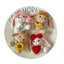 Dễ Thương Lop-Eared Thỏ Móc Khóa Mặt Dây Chuyền Handmade Len Móc Dài Tai Thỏ Búp Bê Dễ Thương Túi Treo Quà Tặng