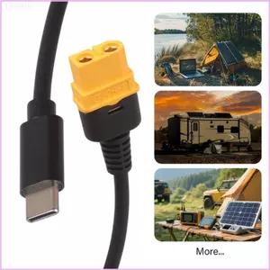 Cáp sạc Cinnan 100WPD Loại C đến XT60 Đầu nối cho bộ sạc cân bằng và PowerBanks