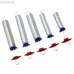KIKIN 5 Cái Dụng Cụ Giảng Dạy Vật Lý Kim Loại Xoắn Ốc Lò Xo Hooke s Law Thí Nghiệm Vật Dụng