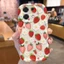 Ốp Lưng Cho Xiaomi Redmi 12C 9 9A 10 10C A5 A7 Pro Note 10 11 Pro 10S 11S Vỏ Hoa Cúc Dâu Tây Chống Sốc TPU Chống Rơi 3D Sóng Cong Cạnh Họa Tiết Silicon Mềm Mại