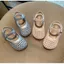 Giày Sandal Bé Gái Đan Lưới Thoáng Khí Phong Cách Hàn Quốc, Giày Rọ Trẻ Em Bọc Đầu Đế Mềm Chống Trượt Cao Cấp