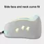 PNPIA- Gối Massage Du Lịch Hình Chữ U Cotton Mềm Bảo Quản Di Động Ne Hỗ Trợ Bảo Vệ Có Thể Tháo Rời Có Thể Giặt Được Gối Máy Bay Chăm Sóc Cột Sống Cổ Tử Cung