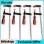 Belleshopp Ejoyous 4 Kẹp F Kẹp Bộ Thanh Kẹp Chế Biến Gỗ Cho Bạc 13.70x3.35x1.38in