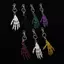 # HB # Dark Punk Skull Hand Ro Móc khóa Charm Hợp thời trang Niche Bag Mặt dây chuyền Subculture Kim loại Móc khóa Túi quà tặng quyến rũ.
