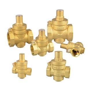 Van giảm áp nước đồng thau DN15 DN20 DN25 PN16 - van điều áp chỉnh áp lực ổn định, bền bỉ cho gia đình