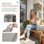 E-WOITD Da PU Nữ Túi Xách Mini Thời Trang Nhỏ Túi Đeo Ngang Nhẹ Ví Đeo Vai Hàng Ngày Essentials Sắp Xếp E-WOITD