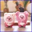 Loopy Plushie Mũ Gấu Hồng Dễ Thương Sang Trọng Túi Búp Bê Cotton Quyến Rũ