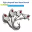 Móc đầu chì loại cá 7G / 10G / 14G / 20G Mô phỏng câu cá biển Mồi mềm có móc Phụ kiện câu cá [MỚI]