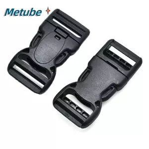 METUBE Dual Có Thể Điều Chỉnh, 20 / 25 / 32 / 50mm Phần Cứng Nhựa Đen, Dây Đeo LED Webbing Dụng Cụ Ngoài Trời