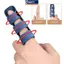 MAKY 1 Nẹp ngón tay kích hoạt, Hỗ trợ nẹp với 3 đai cố định có thể điều chỉnh, Máy duỗi ngón tay cho giữa / Nhẫn / Chỉ mục / Pinky / Ngón tay cái, VN