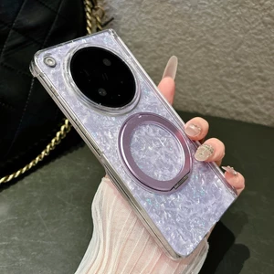 Dành Cho Oppo Find N6 Vỏ Họa Tiết Trục Trung Tâm Từ Bên Trong Giá Đỡ Ốp Lưng Điện Thoại Mới Bảo Vệ