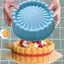 6 Inch Bánh Charlotte Chảo Silicon Cheesecake Nonsti Tròn Khuôn Nướng Bánh Khuôn Bánh Cho Dâu Shortcake Tart Pie MỚI