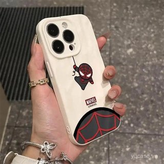 Ốp Điện Thoại Nếp Nhăn Mát Linh Hoạt Lên Xuống Nhỏ Spider Q Phiên Bản Thích Hợp Cho iPhone 14 15 16 17 pro max 11promax 12promax 13promax 14pro 15pro Ốp Bảo Vệ Chống Sốc